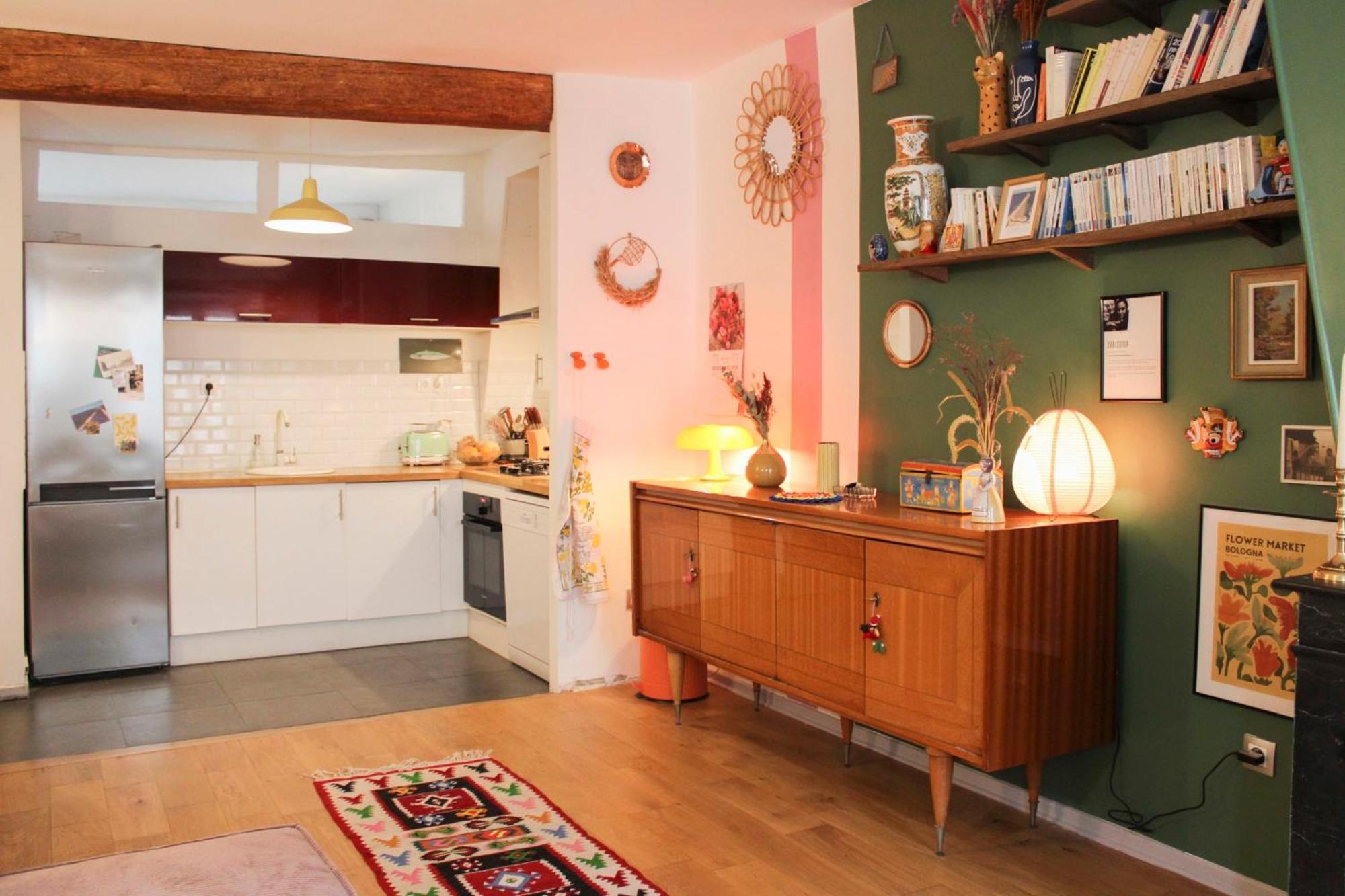 Apartment T2 With Wifi Near Station In Centre Paris